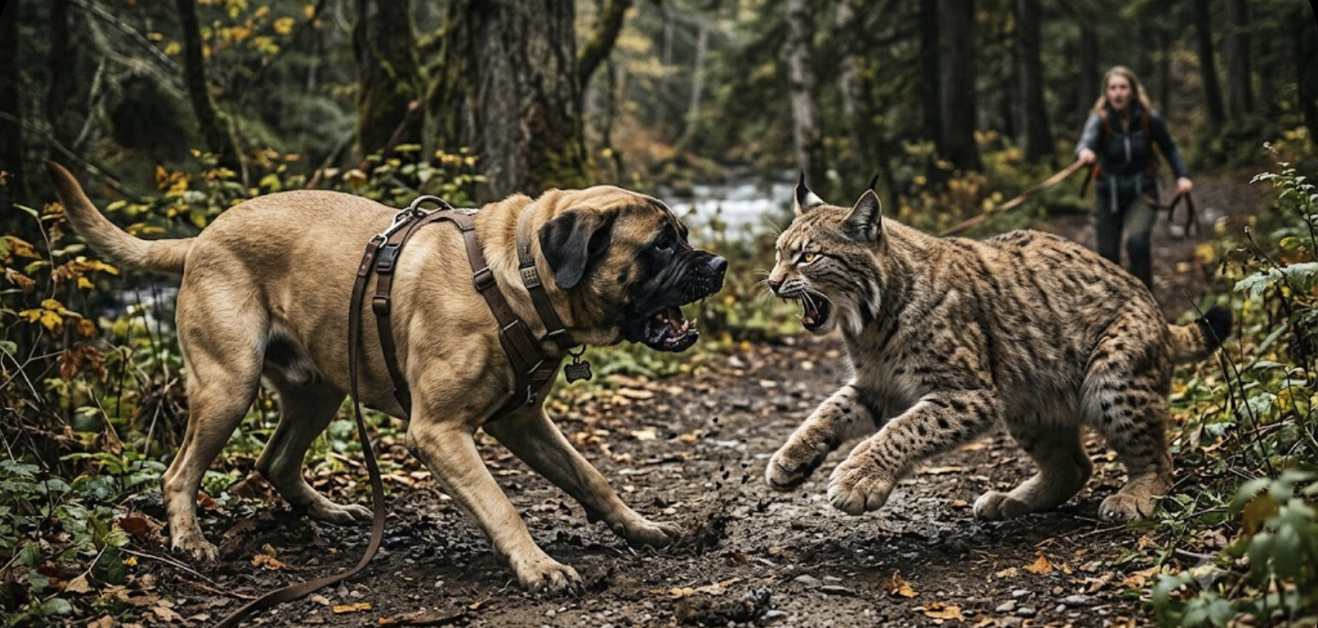 Fierce Beast vs. Giant Dog: The Day a Walk Nearly Went Ruinously Wrong